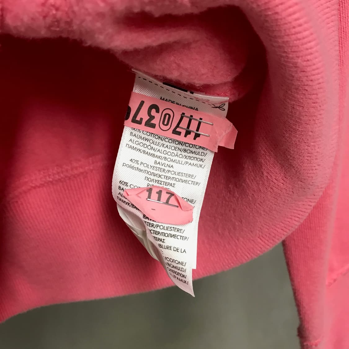 폴로 랄프로렌 후드집업 핑크 S 상품이미지6