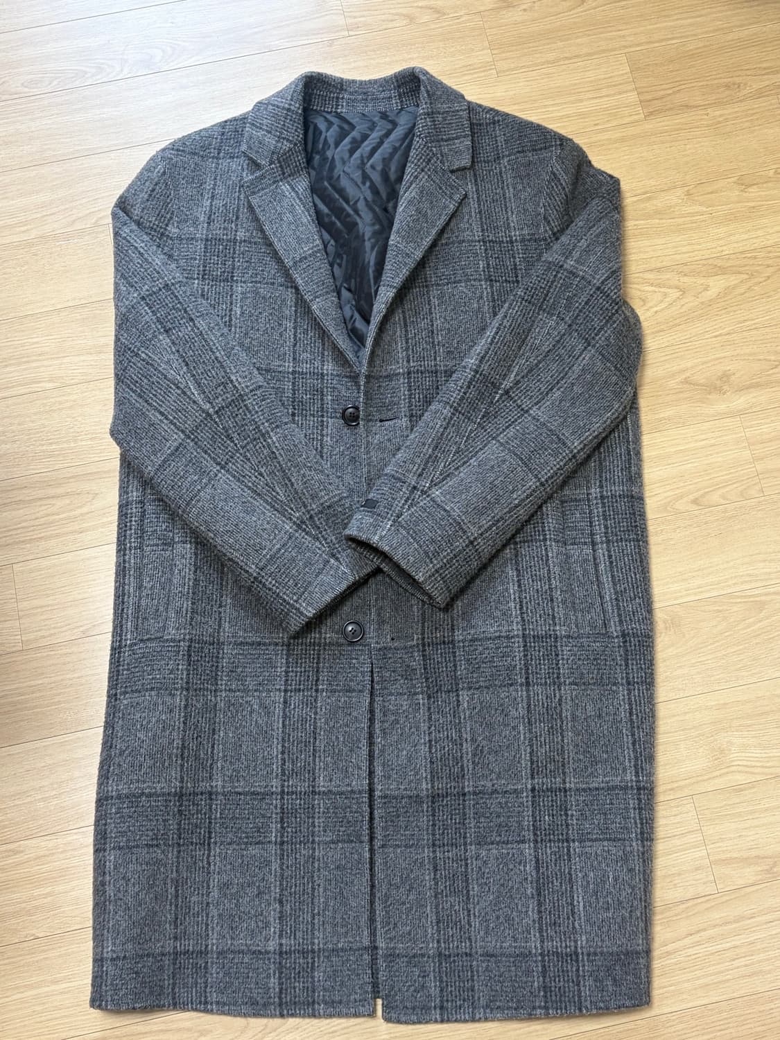 마인드브릿지 글렌체크 남성 코트 100사이즈 상품이미지1