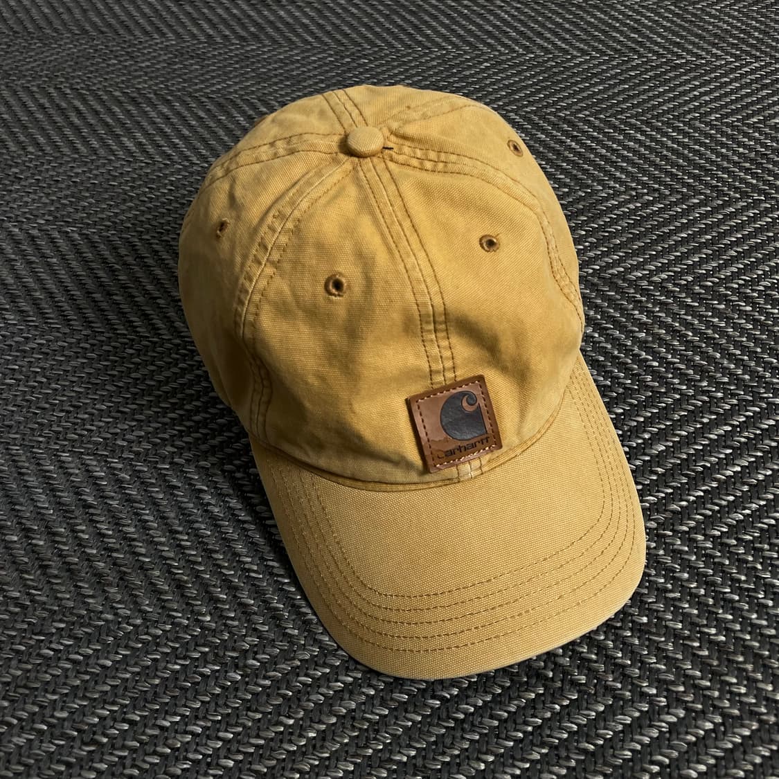 칼하트 USA 가죽 패치 로고 오데사 볼캡o 3457 상품이미지1