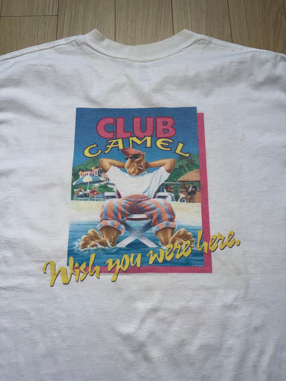 카멜 90s Camel 클럽 멤버스 프로모 빈티지 포켓 티셔츠 상품이미지8