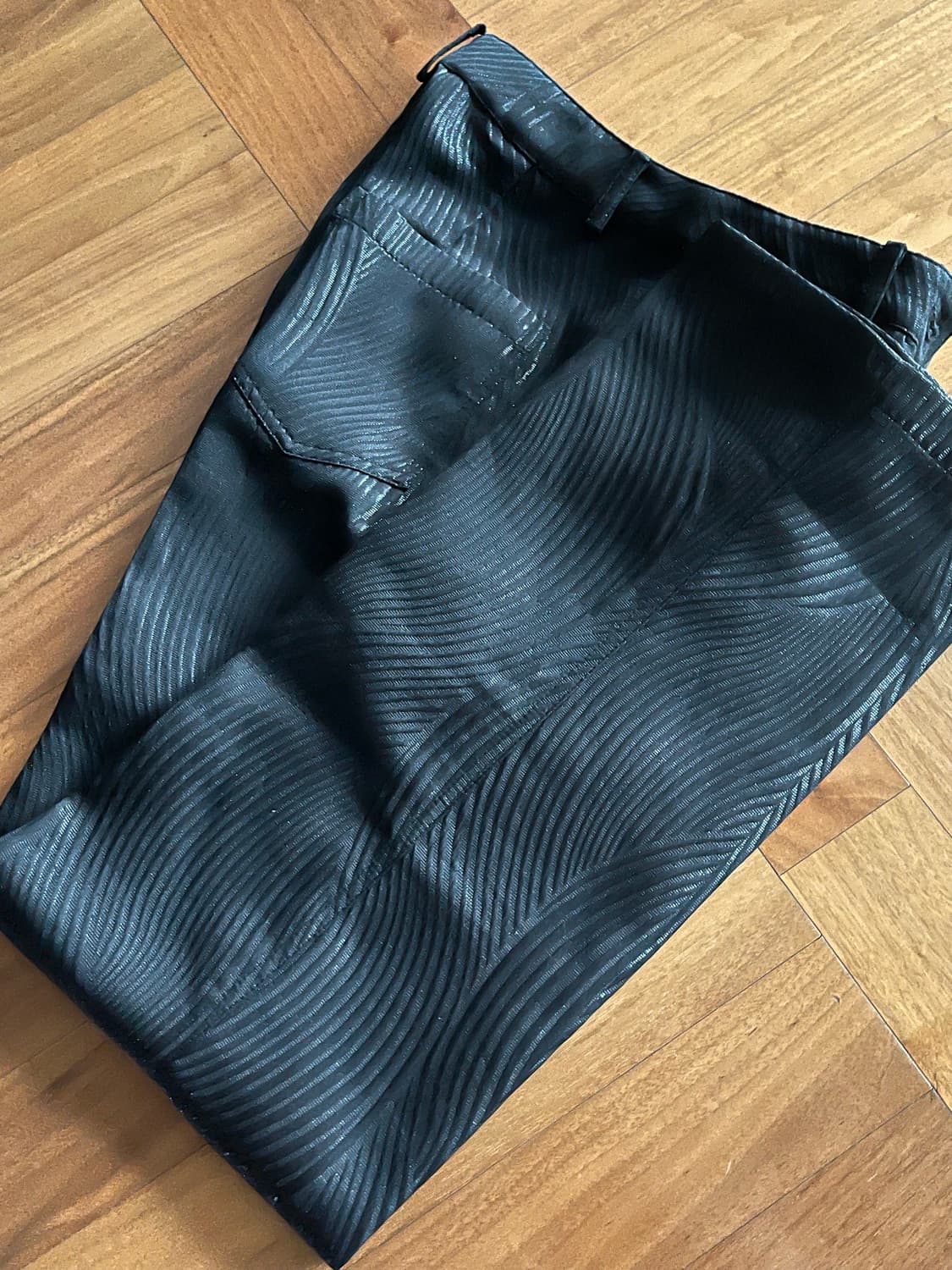 COSMOSS 코스모스 자가드 스트레이트 팬츠/1사이즈 상품이미지5