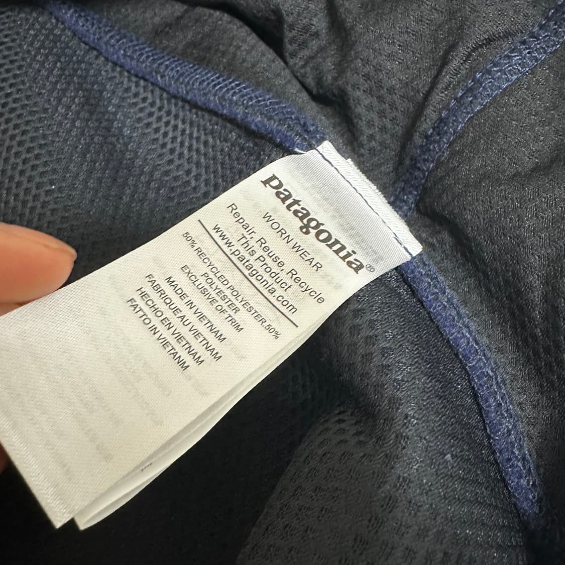 파타고니아 레트로x 플리스 네이비M 상품이미지3