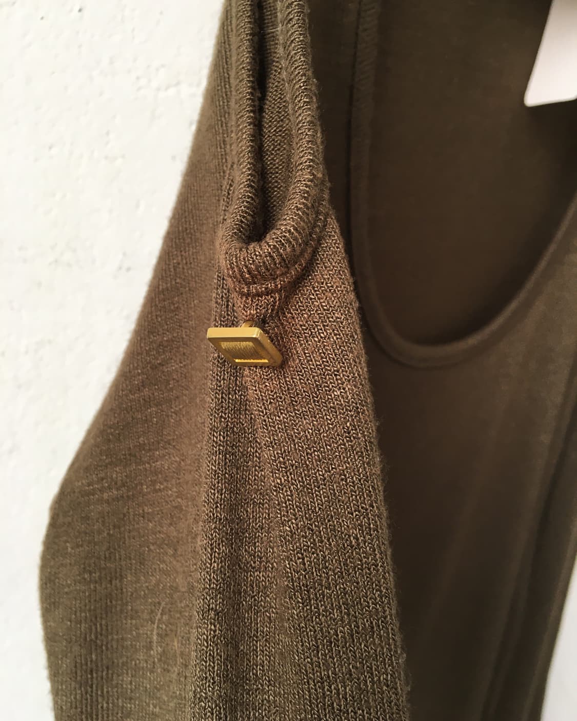 Cut off point high neck onepiece 상품이미지5