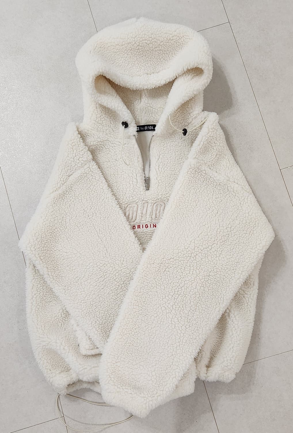 오아이오아이 양털아노락후드 상품이미지1