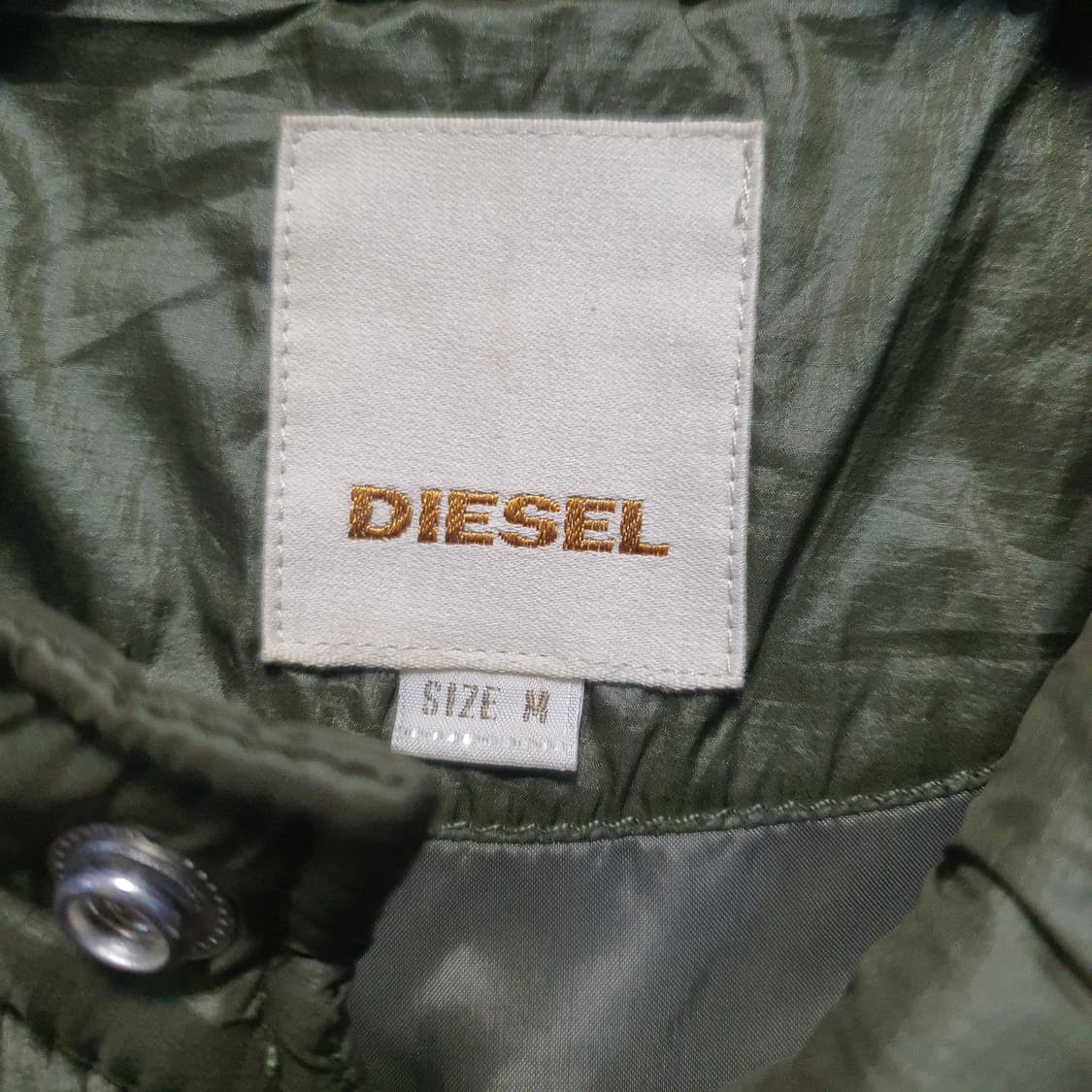 디젤 유틸리티 바이커 경량 패딩 자켓  상품이미지5