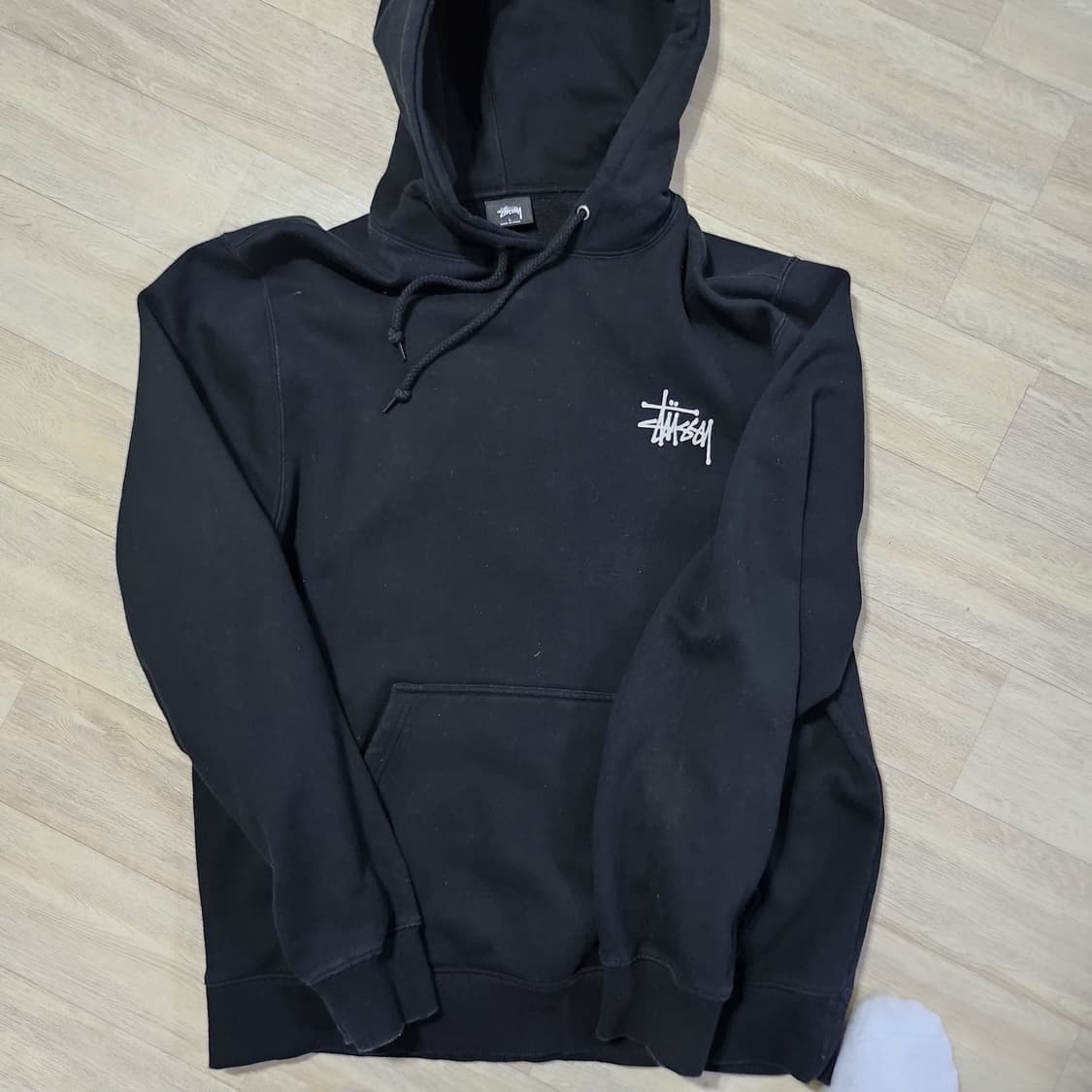 L 스투시 블랙 후드 2019 좋은상태 상품이미지1