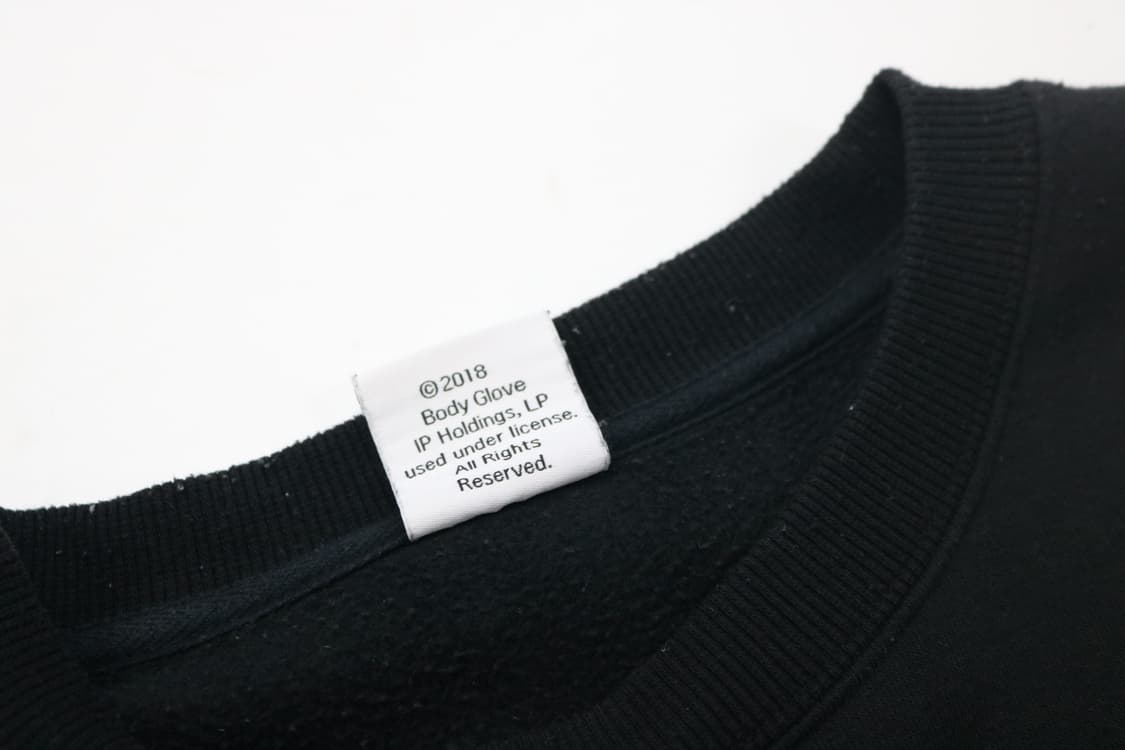 Body Glove 바디글로브 빅로고 블랙 빈티지 맨투맨 (M) 상품이미지8