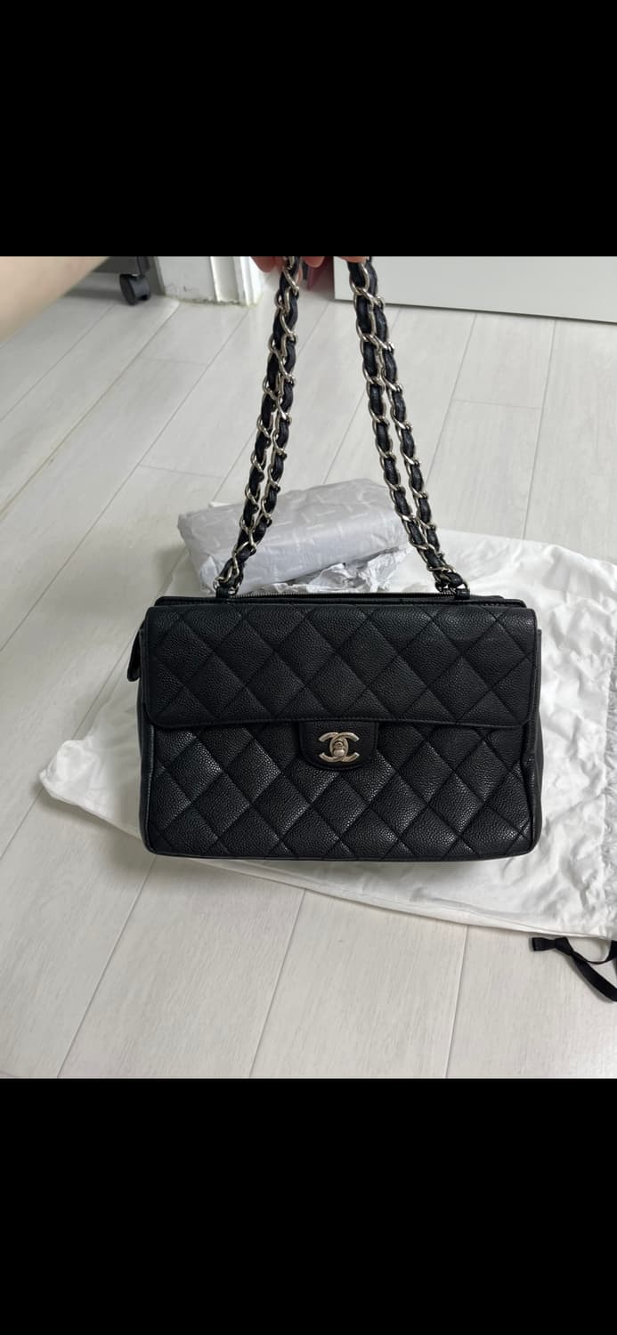 정품 샤넬 캐비어 숄더백 상품이미지5