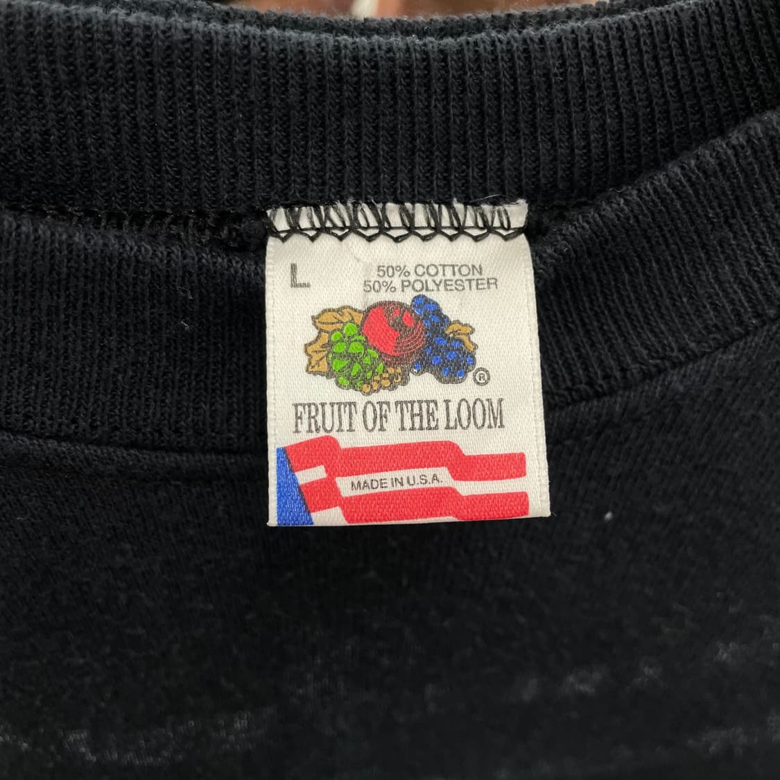 90s 프룻오브더룸 본 뼈 스컬 프린팅 스웻셔츠 맨투맨 상품이미지5