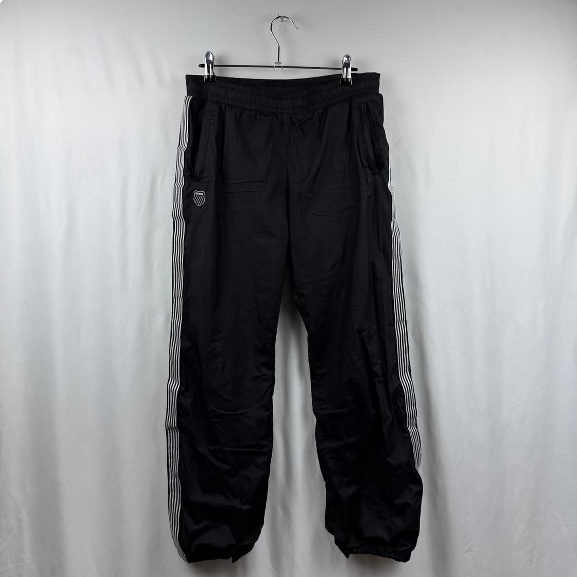 (M) 케이스위스 우븐 웜업 팬츠 블랙 상품이미지2