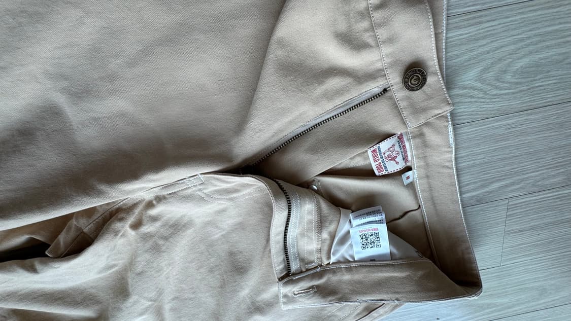 트루릴리전 베이지 팬츠 m 판매 상품이미지6