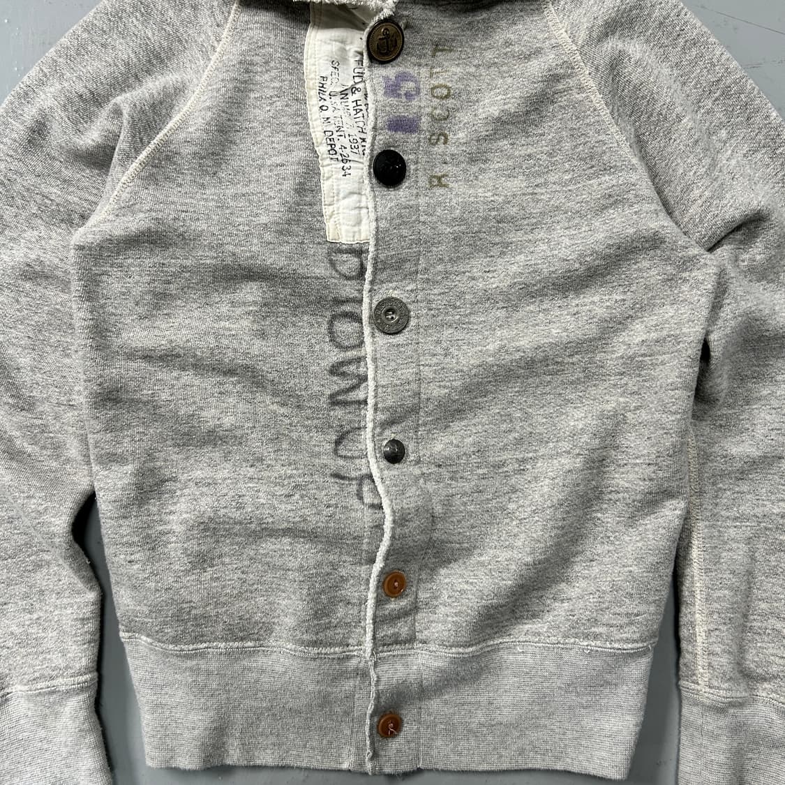 JPN 빈티지 멀티버튼 후디  상품이미지3