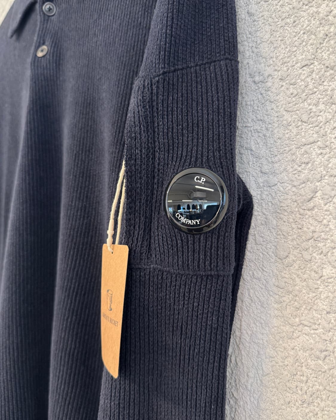 CP 컴퍼니 코튼 폴로 니트 상품이미지2