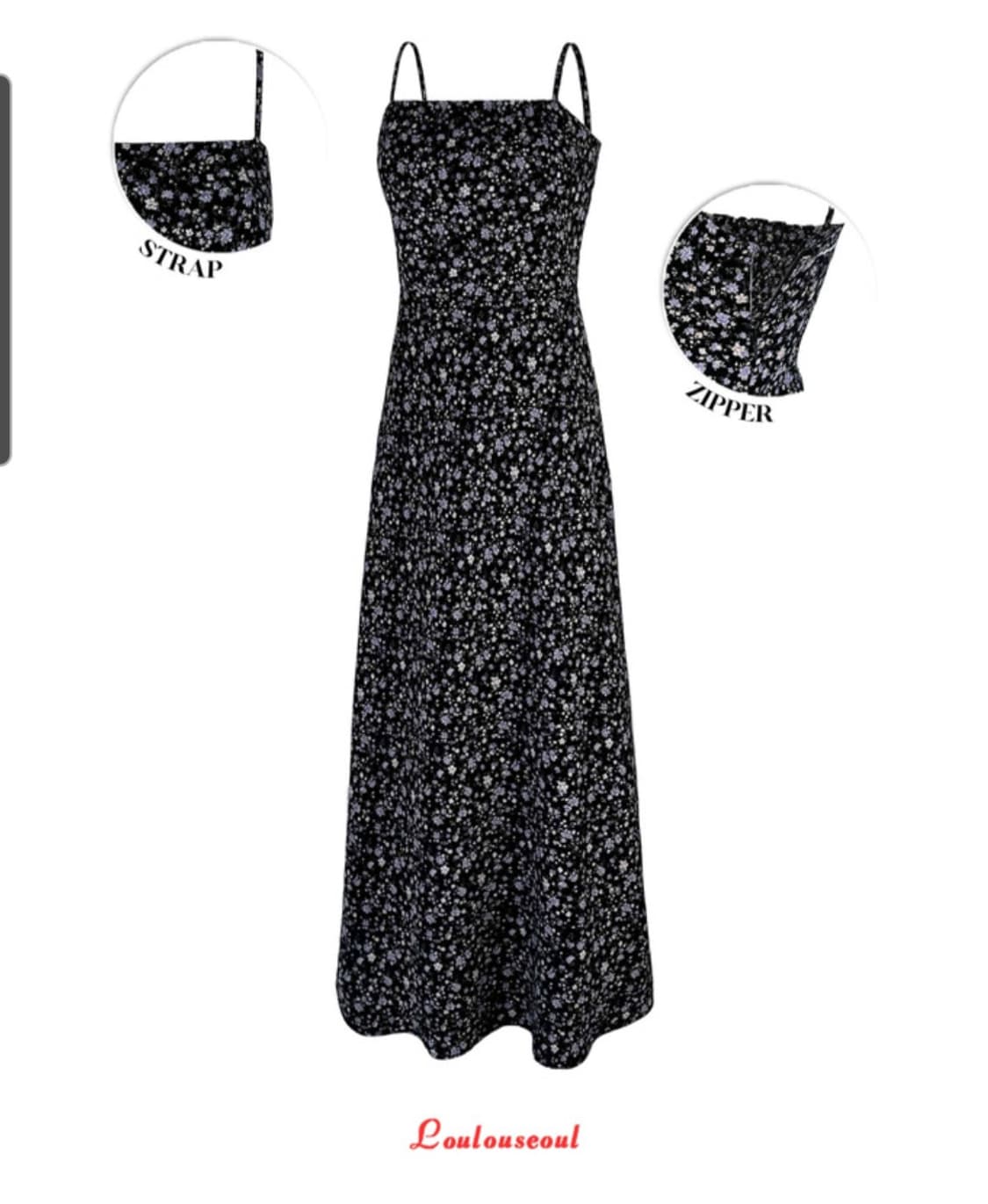 루루서울 Flower Spark Dress 사이즈L 상품이미지5