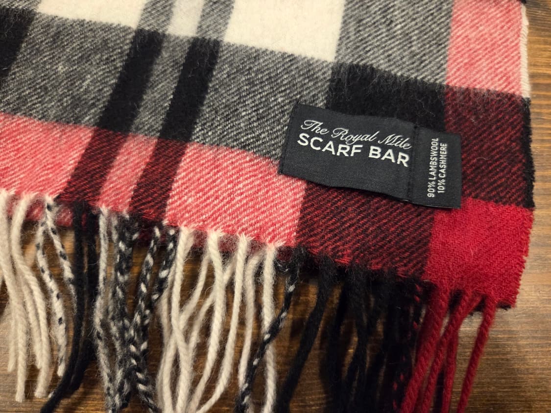 더 로얄 마일 스카브 바 캐시미어 머플러 상품이미지5