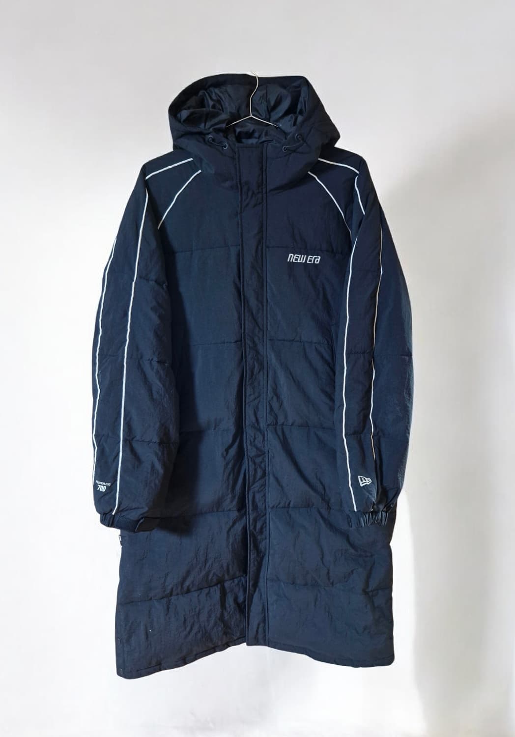 뉴에라 폴리 후드패딩 블랙 105 상품이미지1