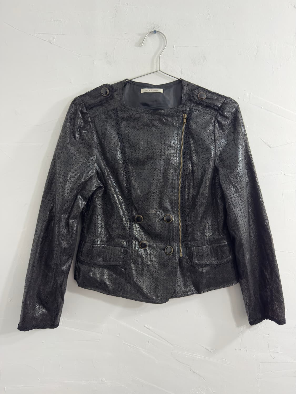 axes femme detail jacket 상품이미지1