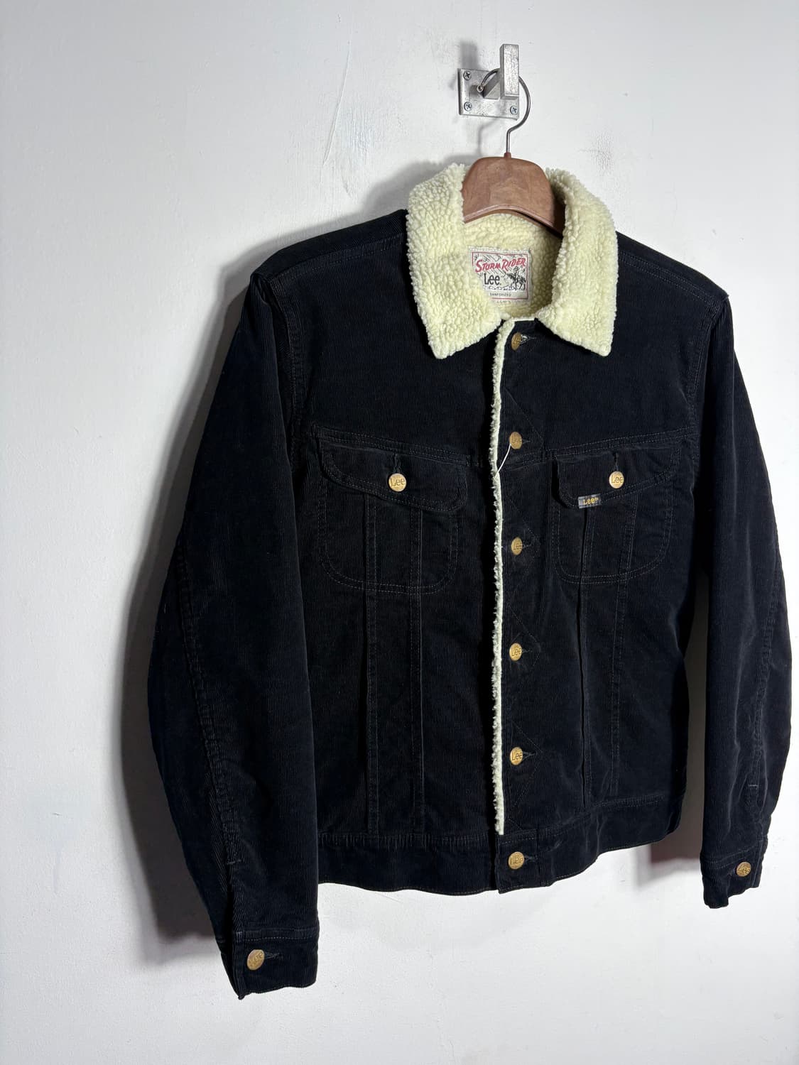 Lee 리 블랙 코듀로이 자켓 상품이미지2