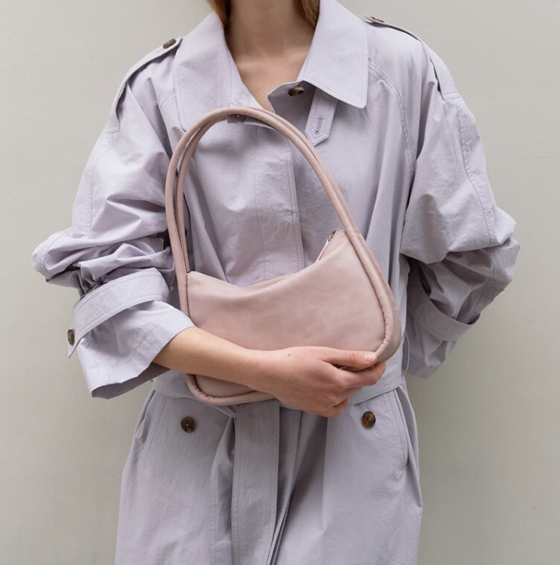여밈 mini ridge bag lilac 상품이미지5