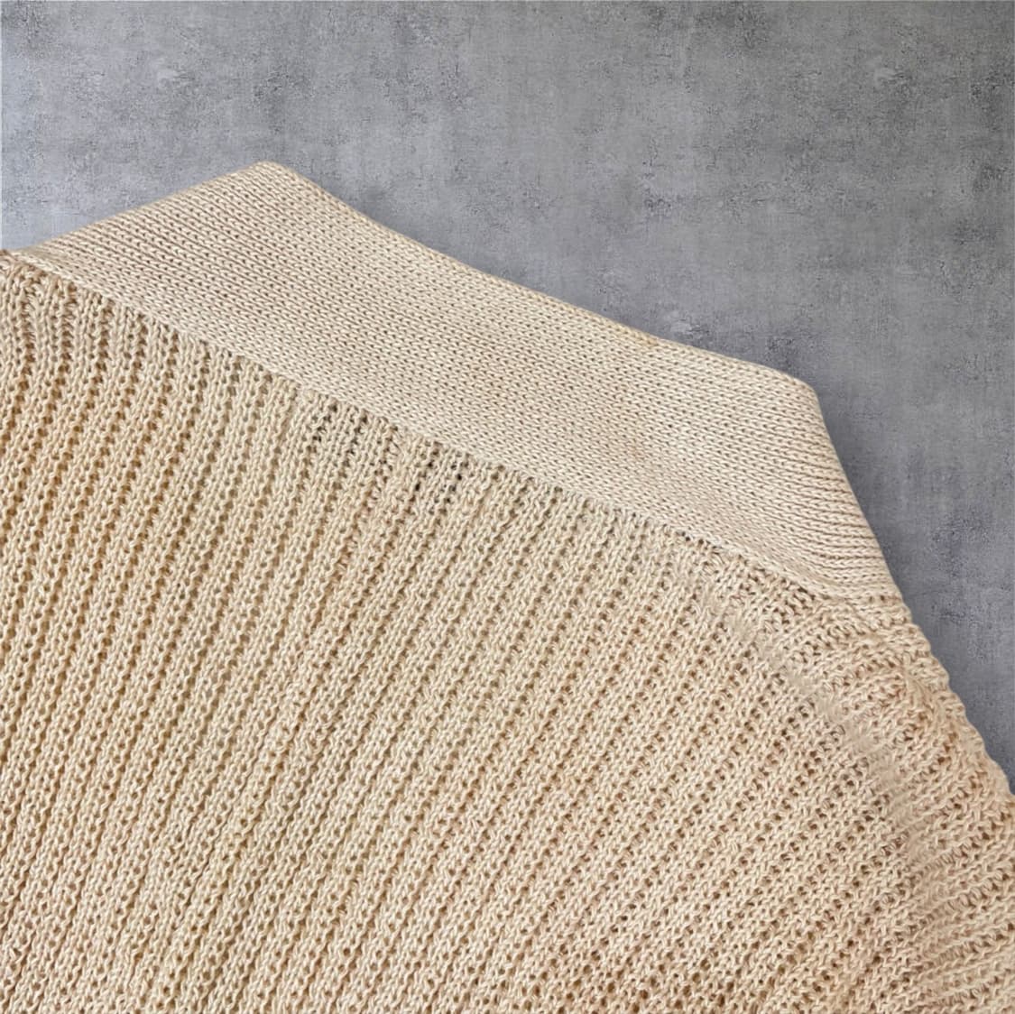 르17셉템버 연베이지 린넨 오버핏 크롭 가디건 FREE 상품이미지6