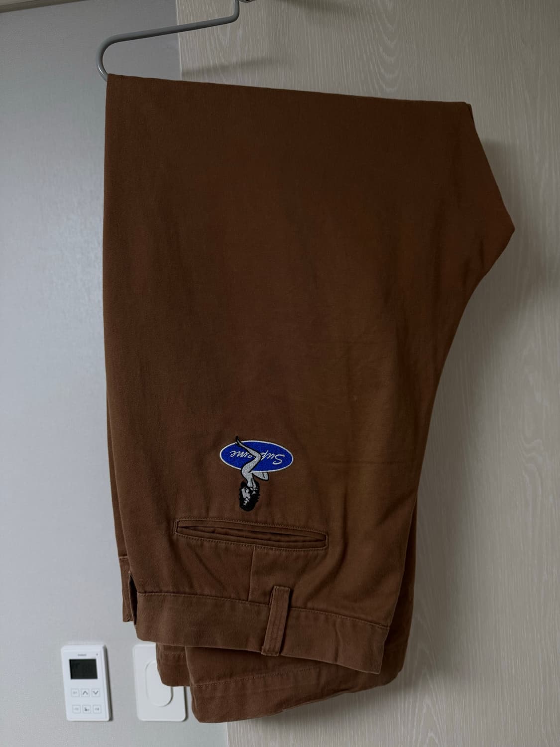 슈프림 치노 팬츠 브라운 38사이즈 상품이미지2