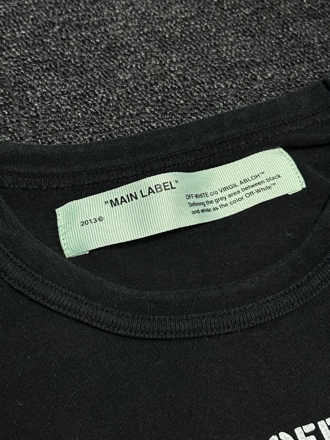 오프화이트 SS18 Temperature  컬렉션  슬리브 상품이미지5