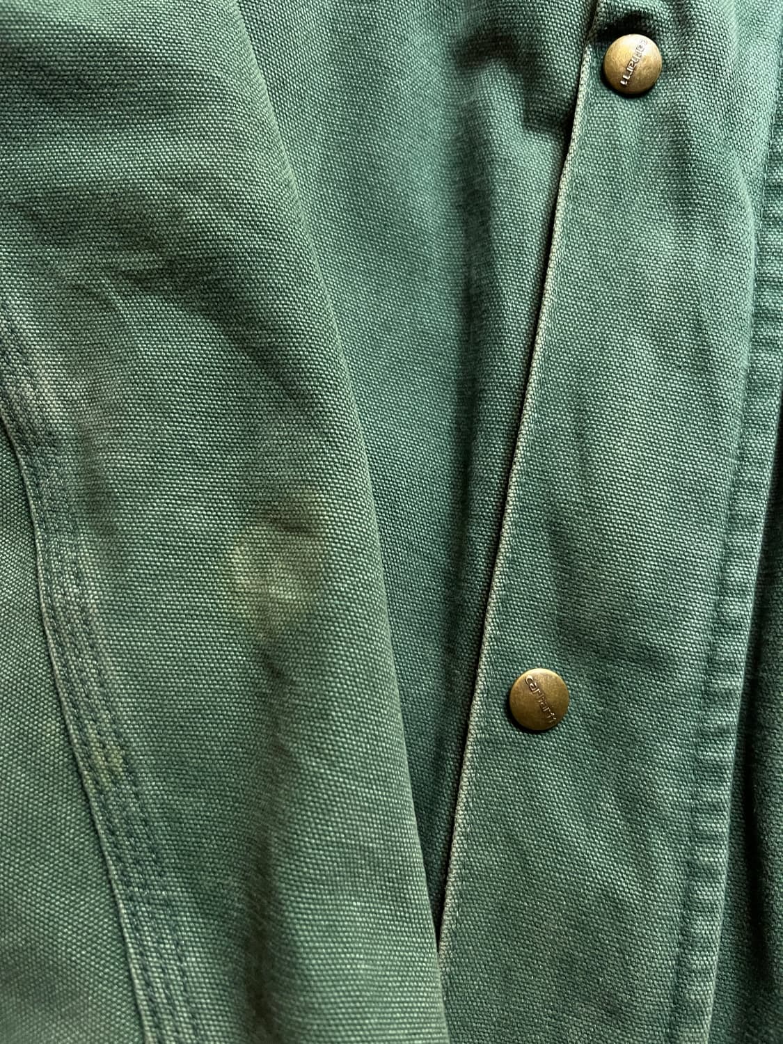 [2XL]칼하트 USA 퀼팅 라이닝 헌터그린 워크 코트 자켓 상품이미지4