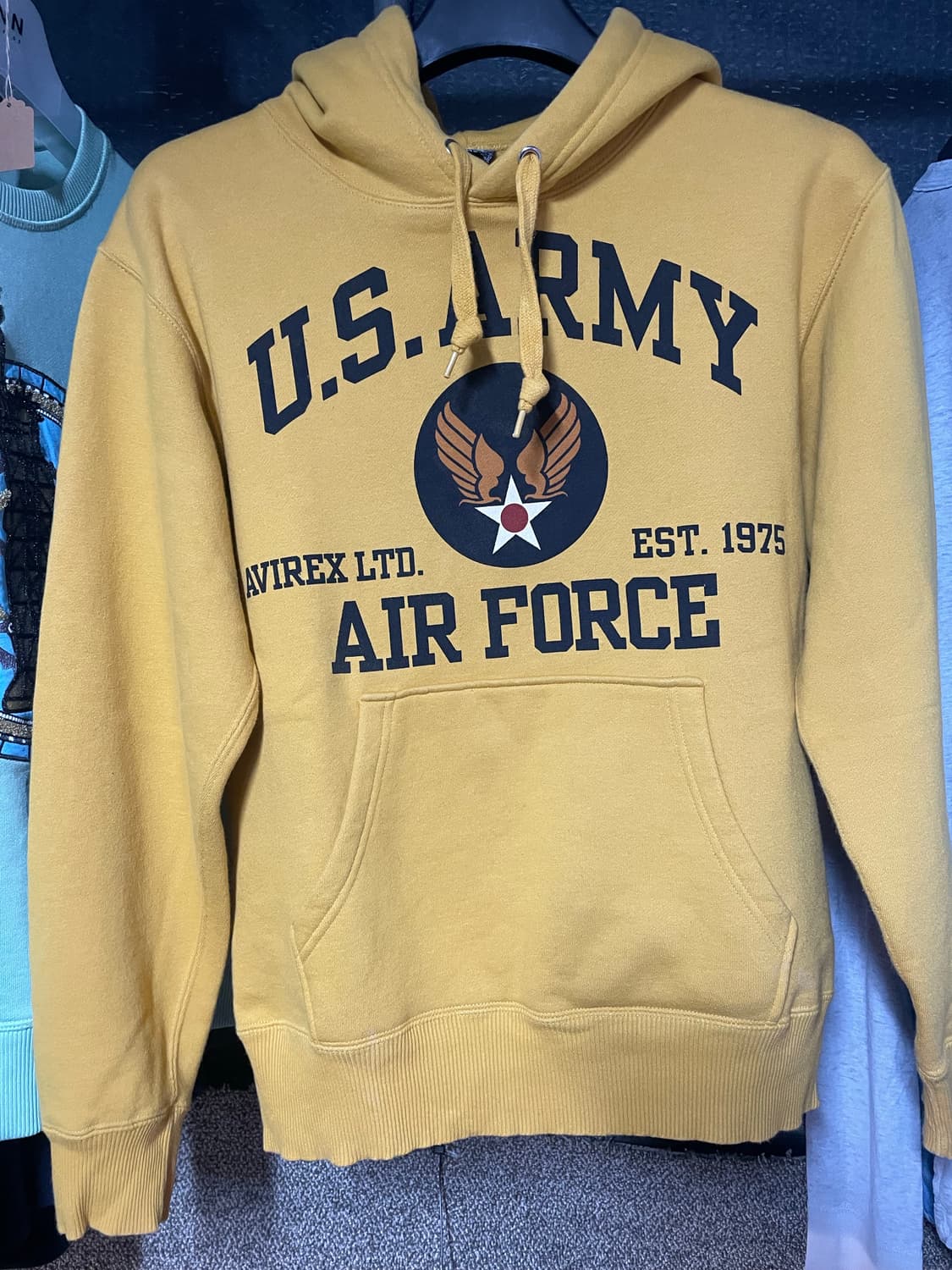 Avirex us army 후드티 상품이미지1