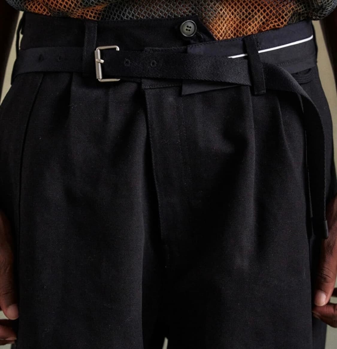 앤더슨벨 크로스오버 와이드 진 팬츠 상품이미지3