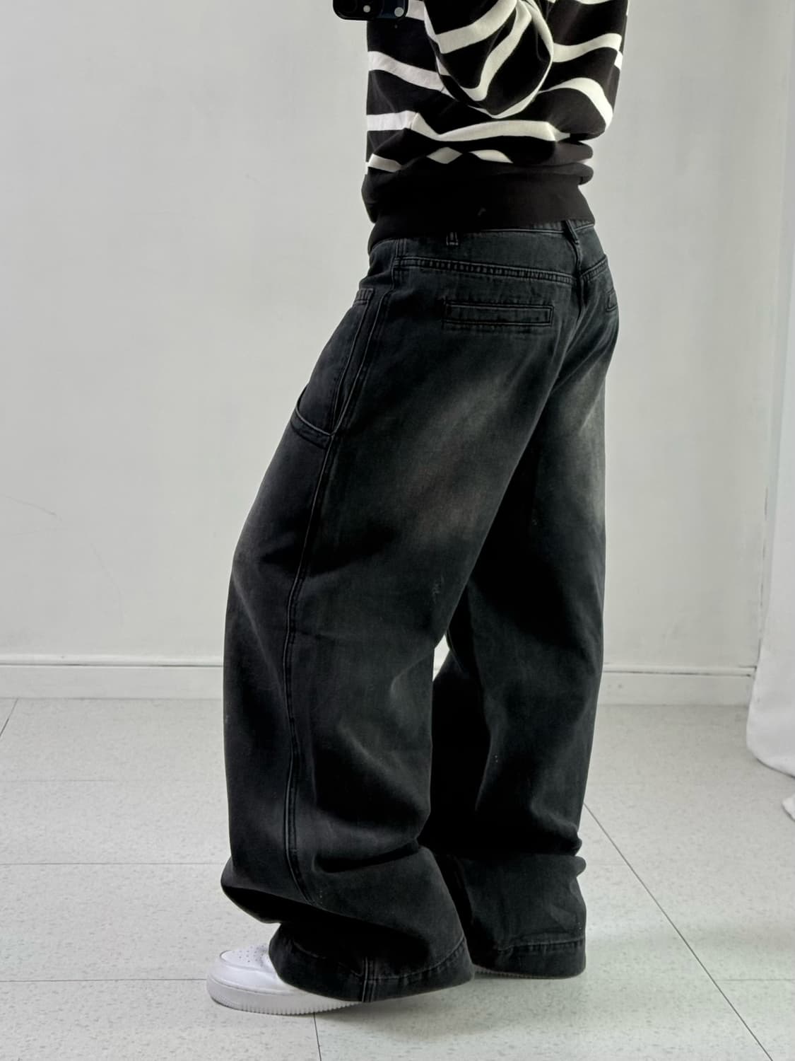 빈티지 루즈핏 워싱 팬츠 상품이미지3