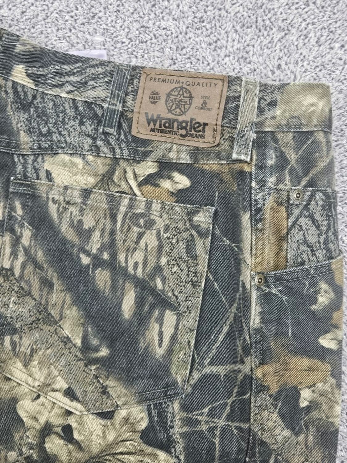 랭글러 리얼트리 패턴 더블니 워크 팬츠 ( 34X34 ) / 11551 상품이미지8