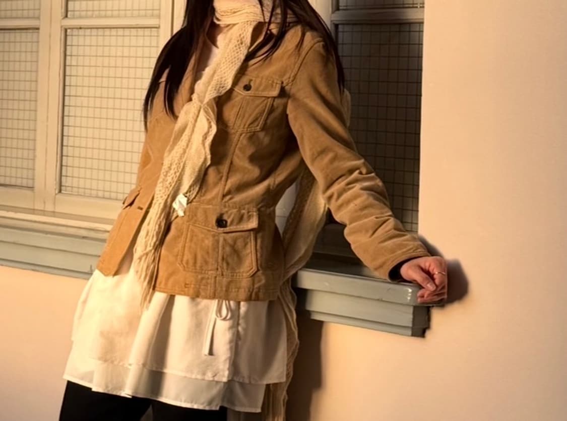 ryohe 료헤 베이지 브라운 클래식 자켓 상품이미지4