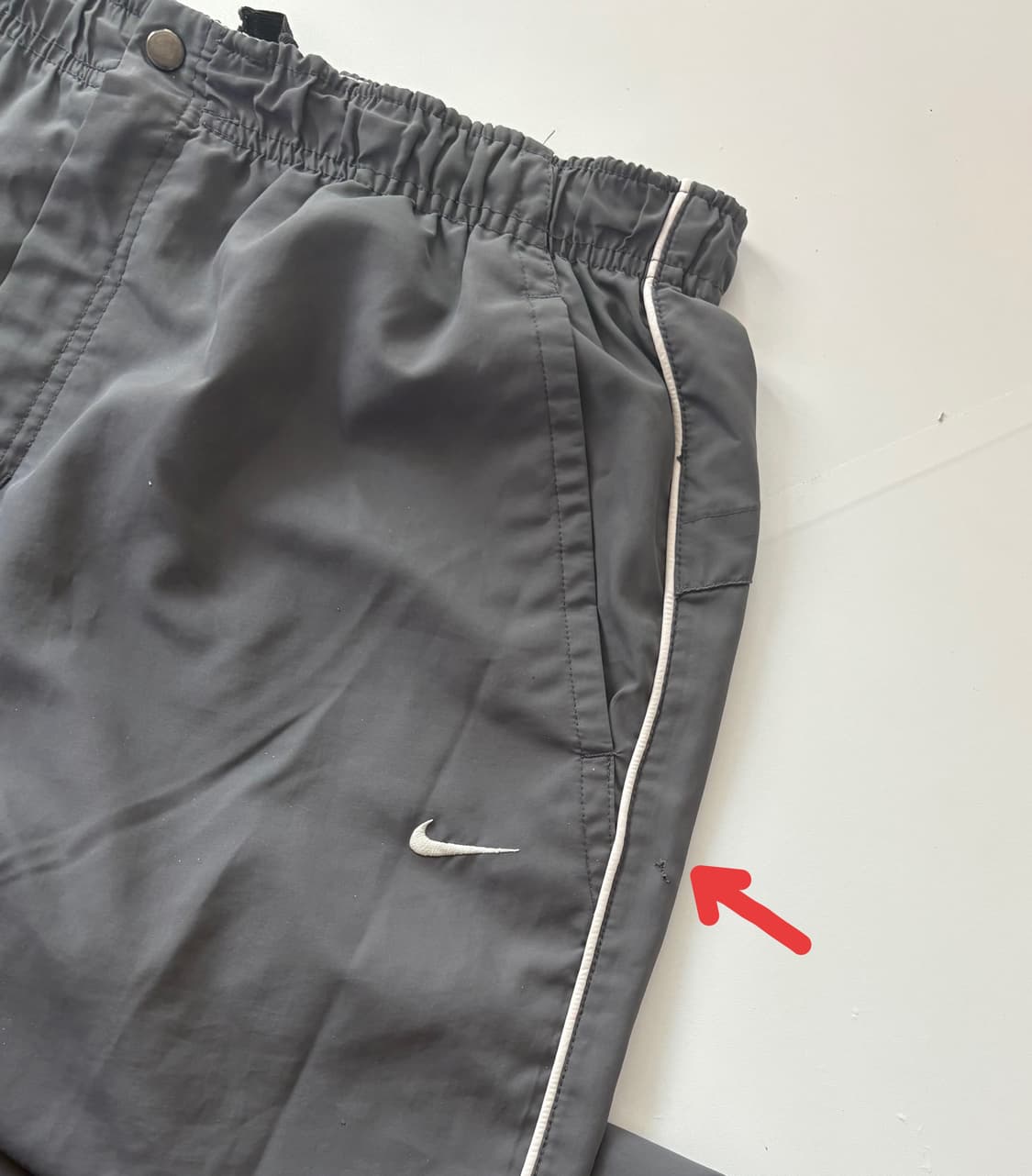 Nike 나이키 빈티지 그레이 트랙 팬츠 상품이미지9