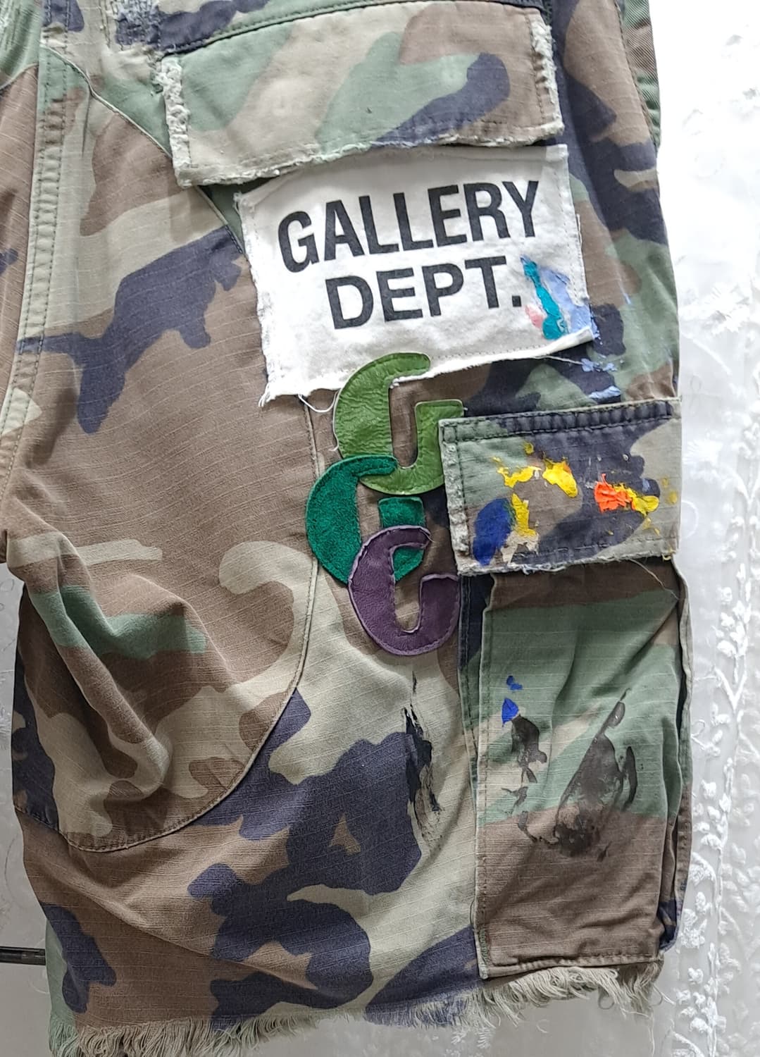 GALLERY DEPT. 카모플라쥬 페인팅 카고 반바지 30 상품이미지4