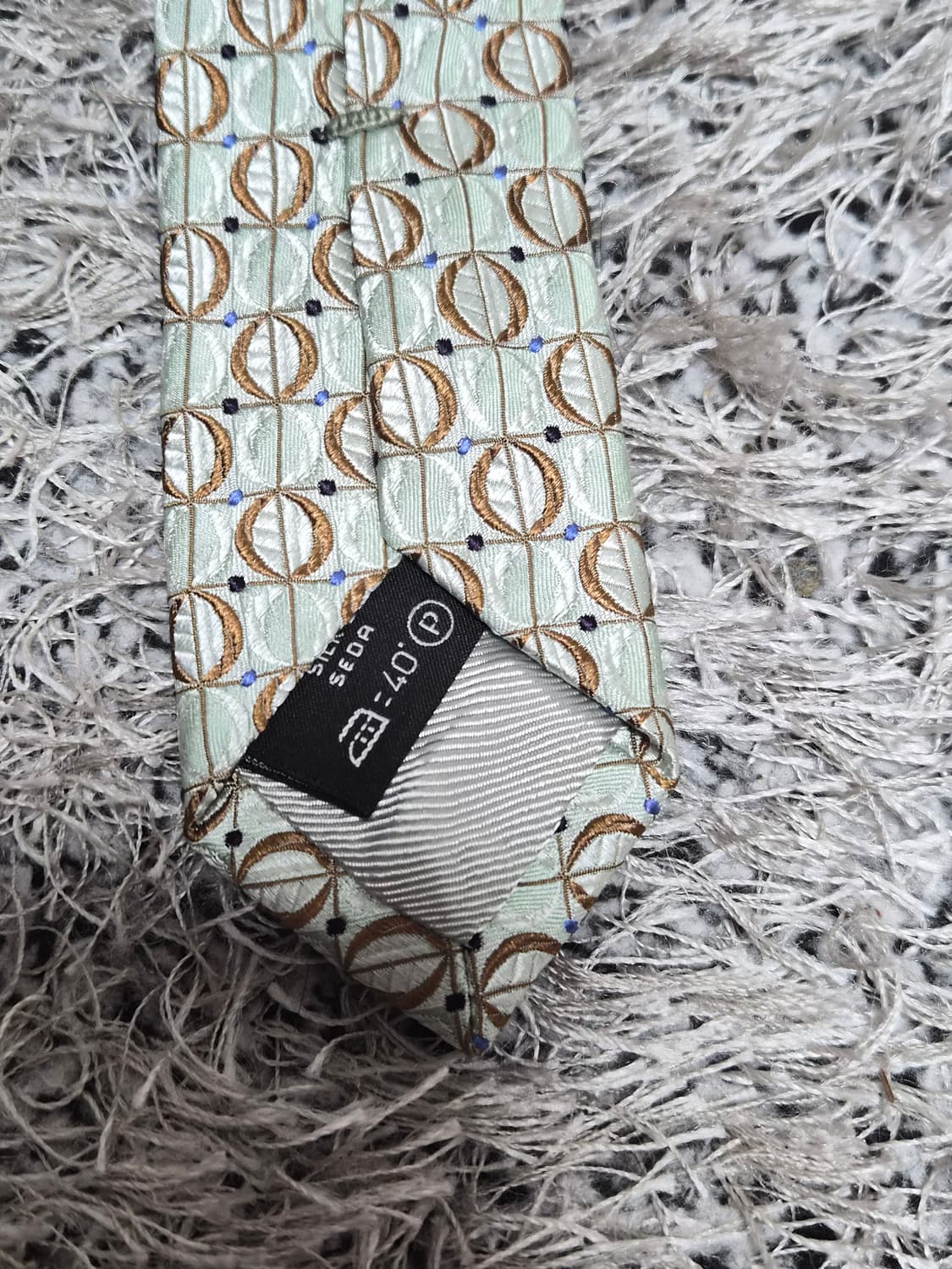 에르메네질도제냐Zegna 패턴 넥타이 Free - N27 상품이미지7