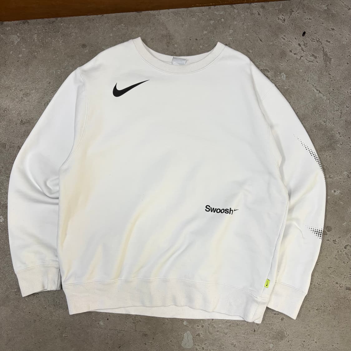 나이키 화이트 맨투맨[2385] 상품이미지3