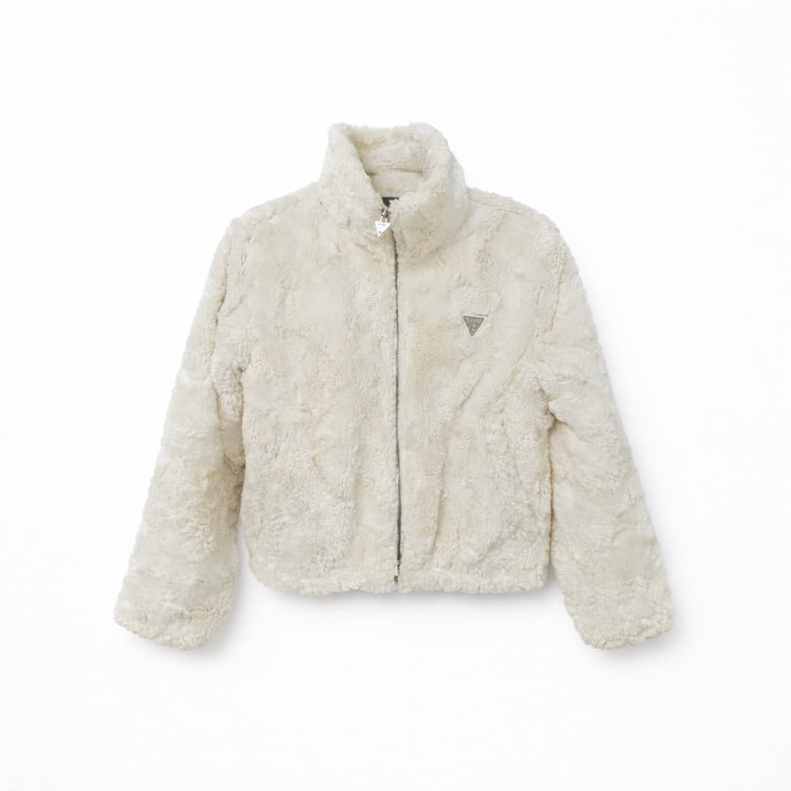 GUESS 퍼 후리스 자켓 XS 상품이미지1