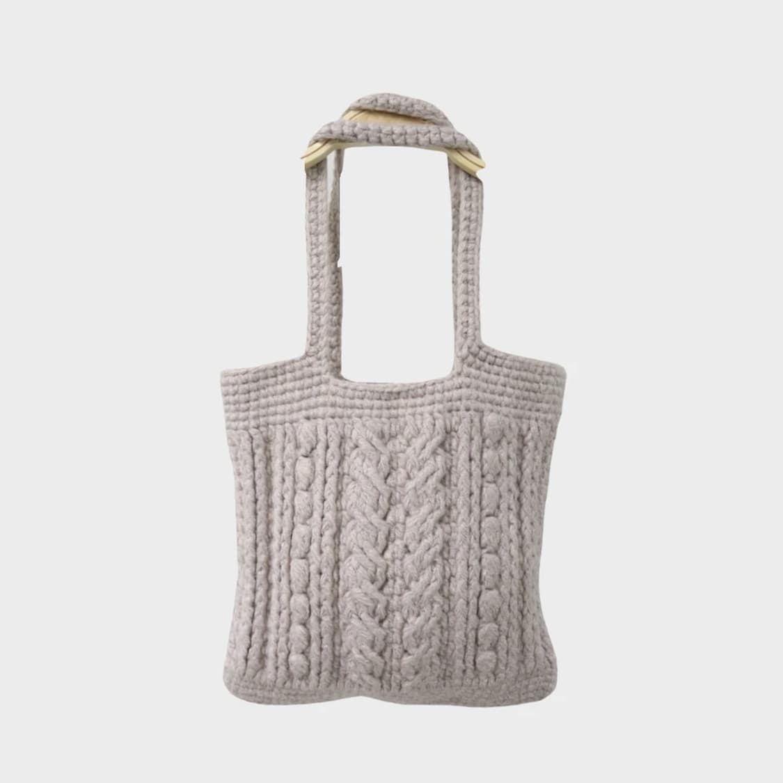  꽈배기 니트 숄더백 61602 상품이미지2