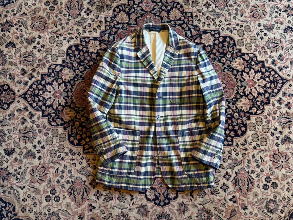 폴로 랄프로렌 마드라스 체크 자켓 105 상품이미지2