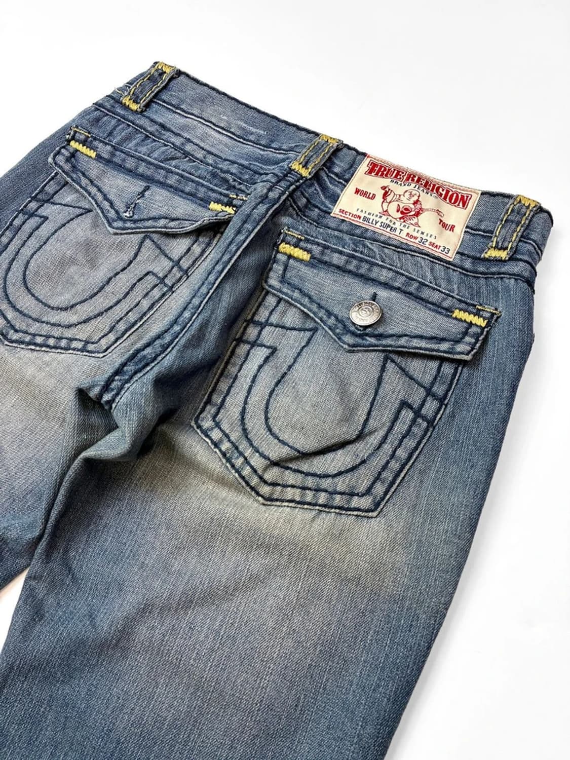 트루릴리젼 00s y2k USA 스트레이트 데님 팬츠 PN5275 상품이미지5