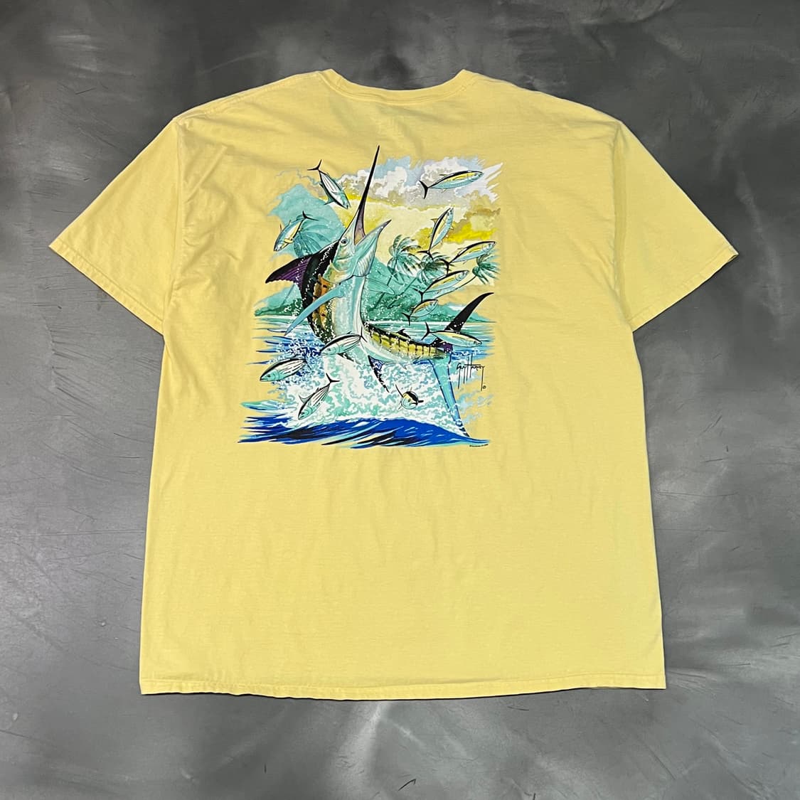  가이 하비 피싱 프린팅 반팔티 y16158 상품이미지2