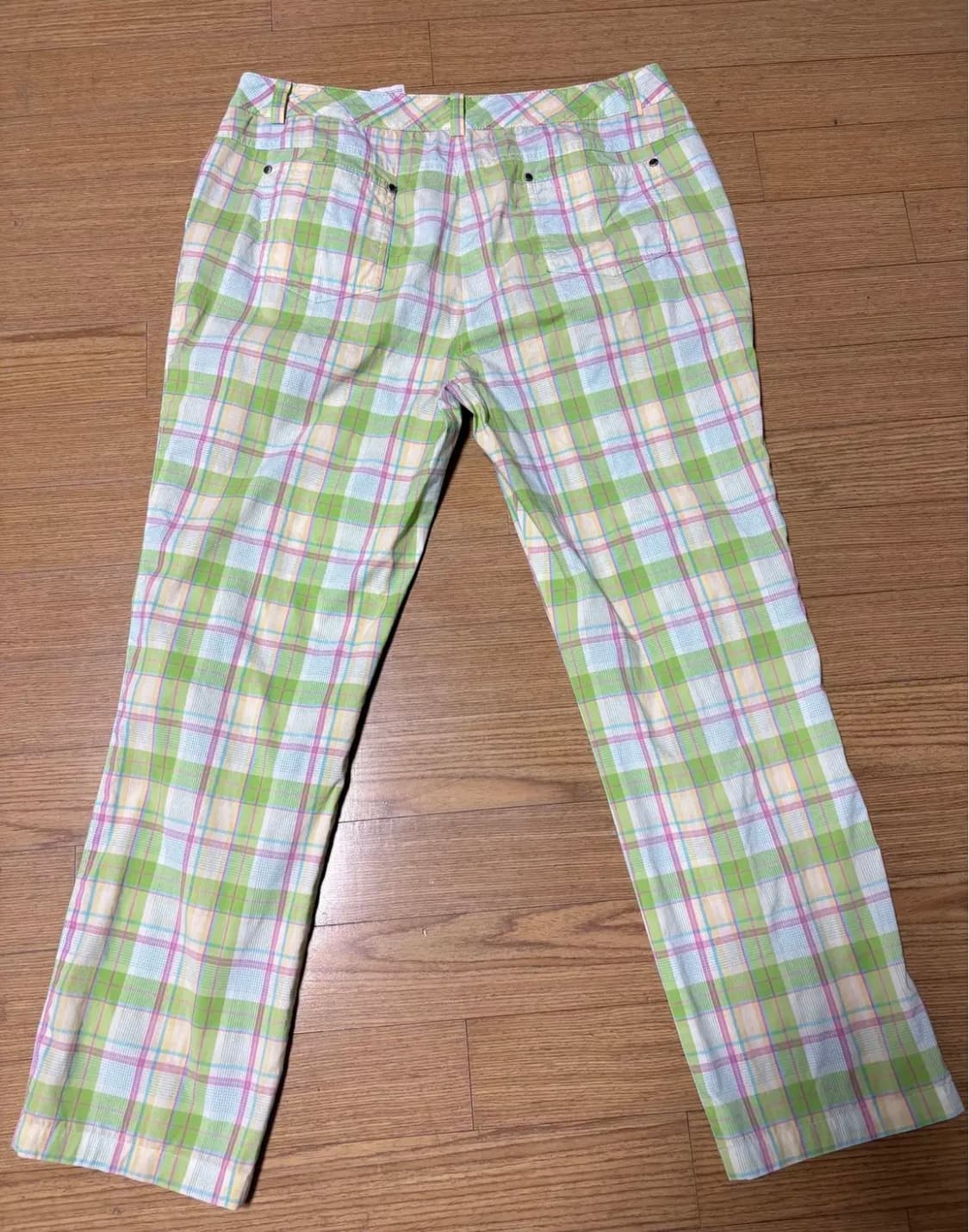 닥스골프 여성 체크바지 상품이미지3