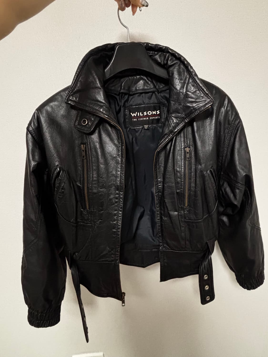 일본 빈티지 레더자켓 윌슨레더 상품이미지1