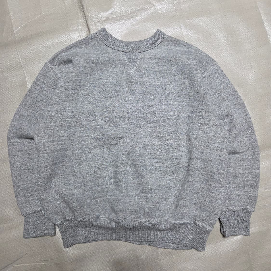 더블웍스 루프휠 스웻셔츠 그레이 상품이미지2