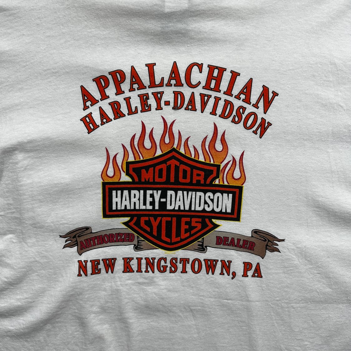 2000s USA Harley-Davidson flame T-shirt 상품이미지8