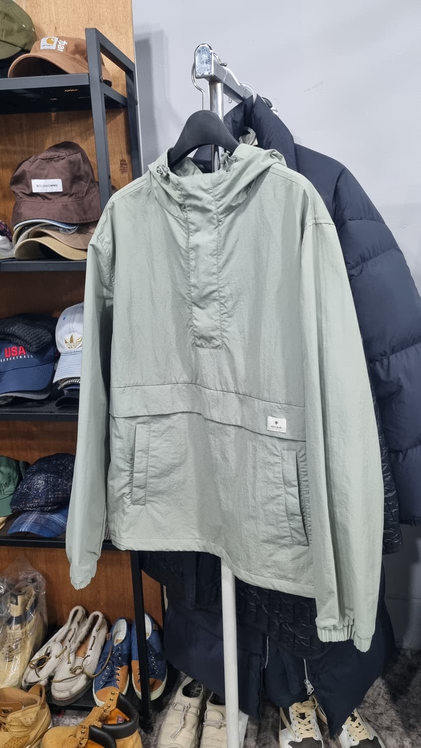 스노우피크 후드 아노락 L사이즈(가슴단면58) 상태최상 상품이미지1