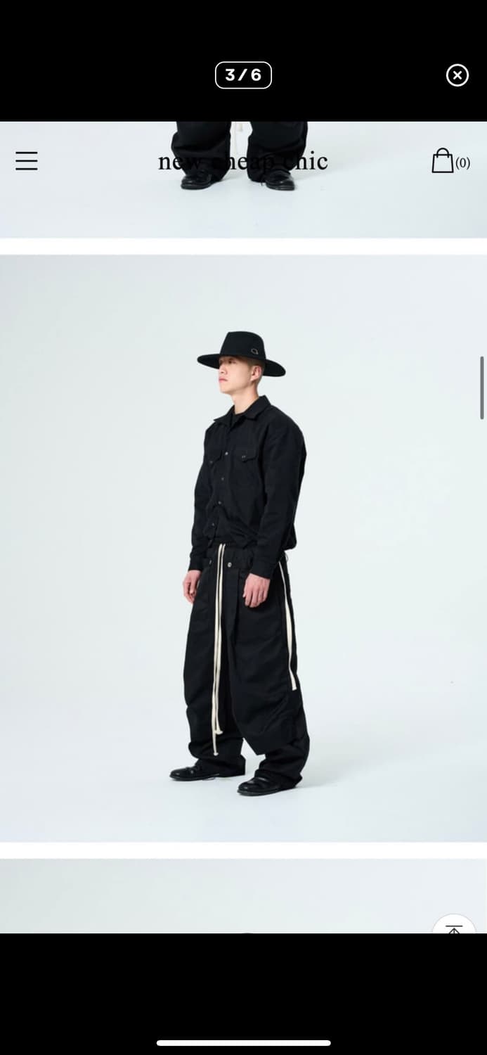 뉴치프시크디피 컴바인드 레이어드 팬츠 상품이미지3
