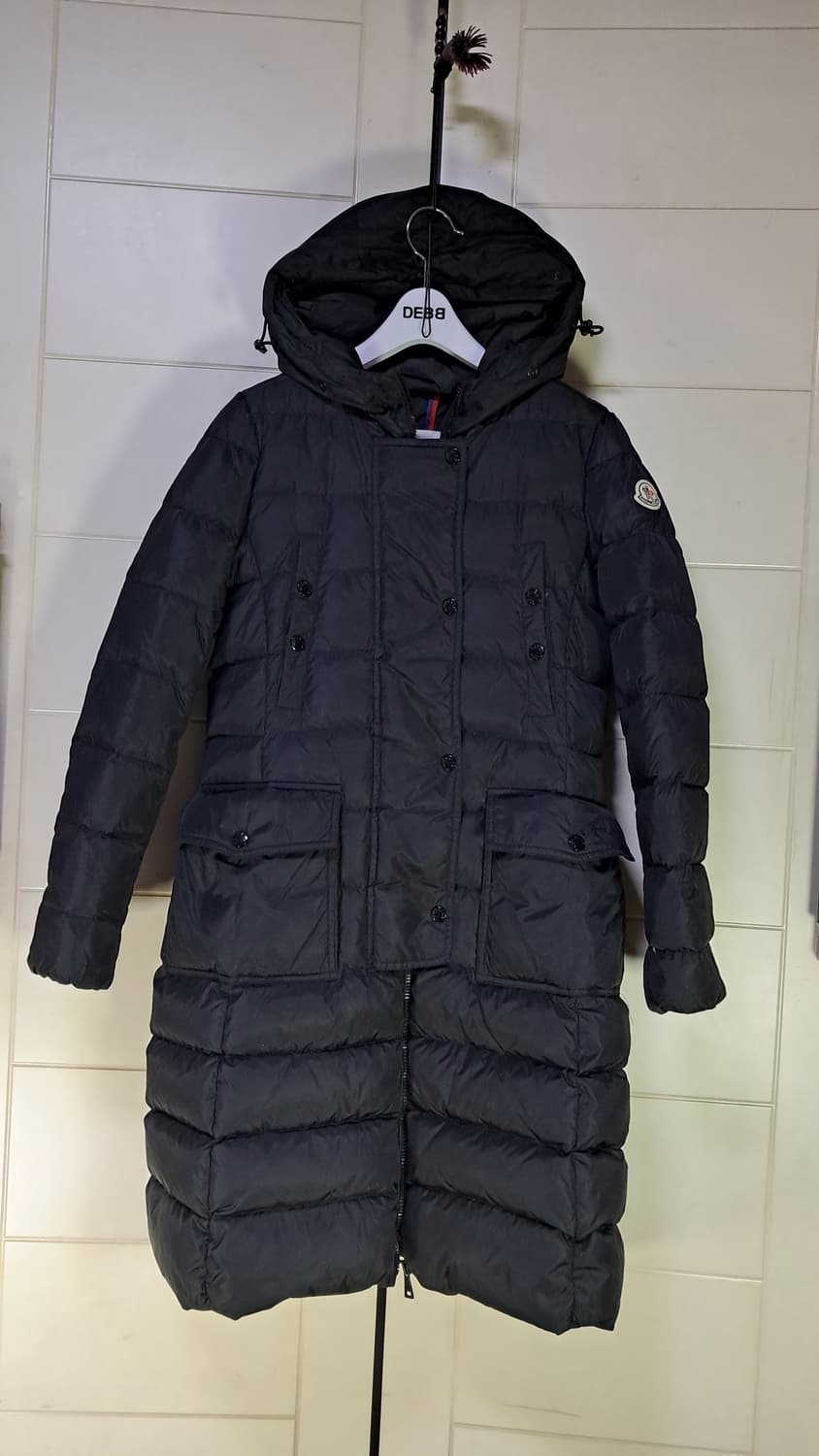 몽클레어 클로에블랙1 롱여성패딩  상품이미지1