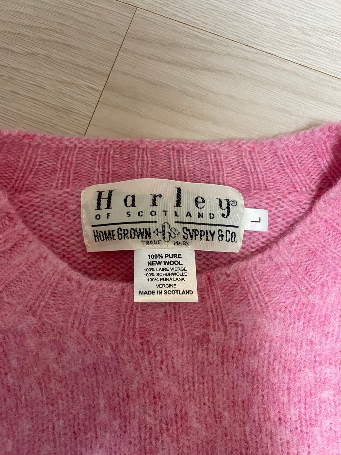 [L] 할리 오브 스코틀랜드 발레리나 쉐기독 니트 상품이미지2