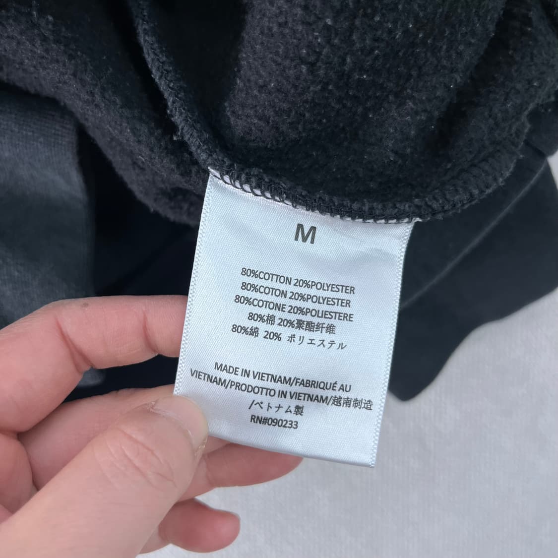 100 피오갓 에센셜 백로고 맨투맨 상품이미지7